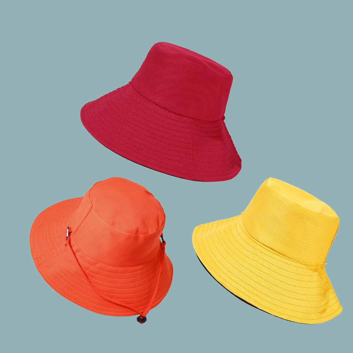 Moda De Doble Cara Puede Usar Sombrero De Pescador De Red display picture 16