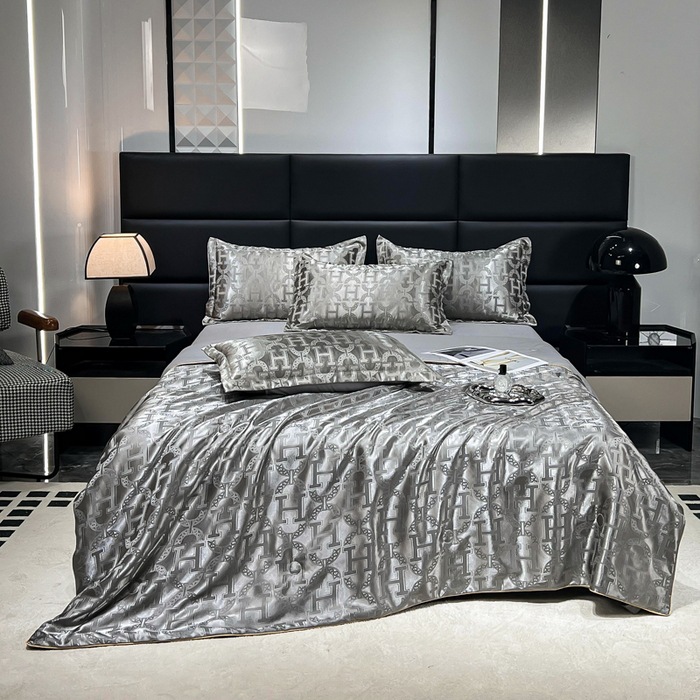 반클리스 그레이 워싱 실크