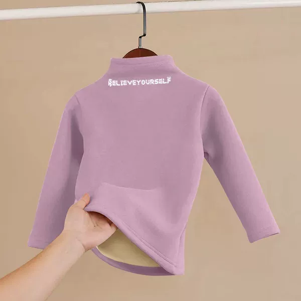 Purple top with BE white letters [single piece]