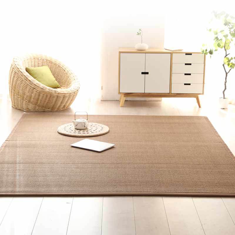 Alfombra de bambú alfombra al por mayor estilo japonés y coreano estera de verano alfombra de piso de bambú tatami totalmente cubierto alfombra de piso gran área alfombra balcón