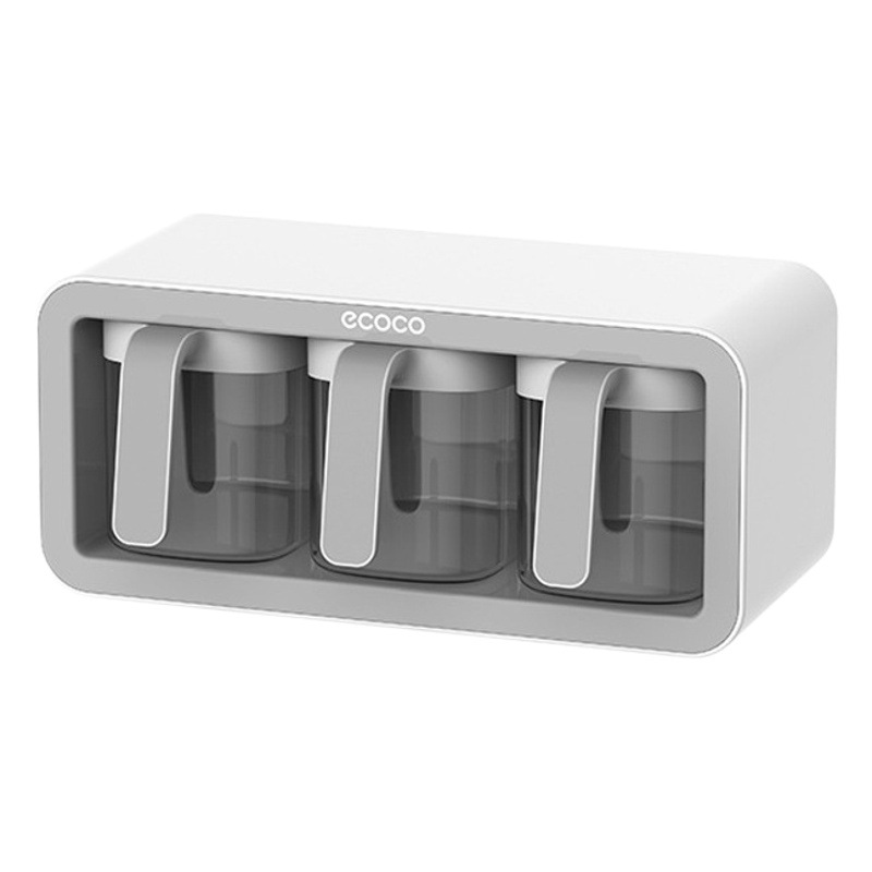 Caja de condimento suministros de cocina integrada multi-red de almacenamiento sal condimento botella sal tarro hogar condimento tarro combinación traje