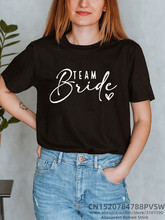 Women Team Bride Heart Evjf Hen Party T-shirt Girl Gropu Wed