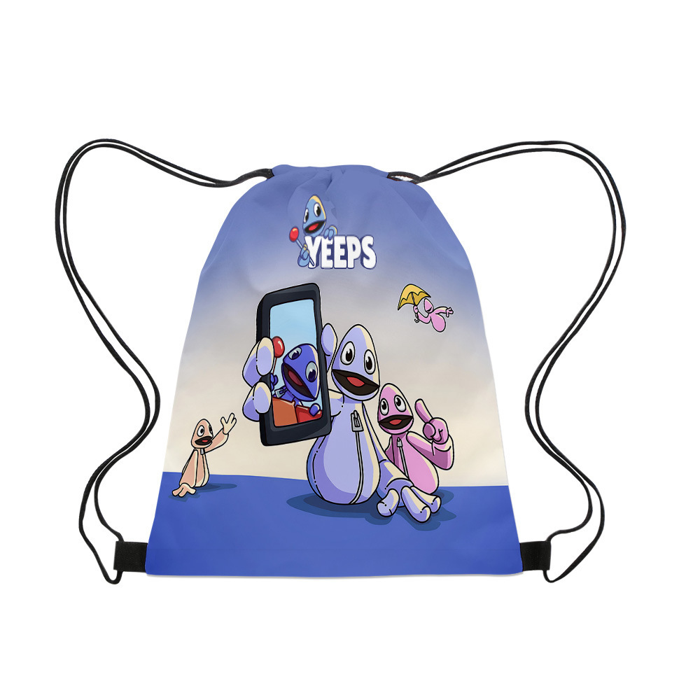 3D 게임 숨바꼭질 YEEPS 숨바꼭질하고 번들 주머니를 찾다 대용량 DRAWSTRING SCHOOLBAG ANTI-SPLASH