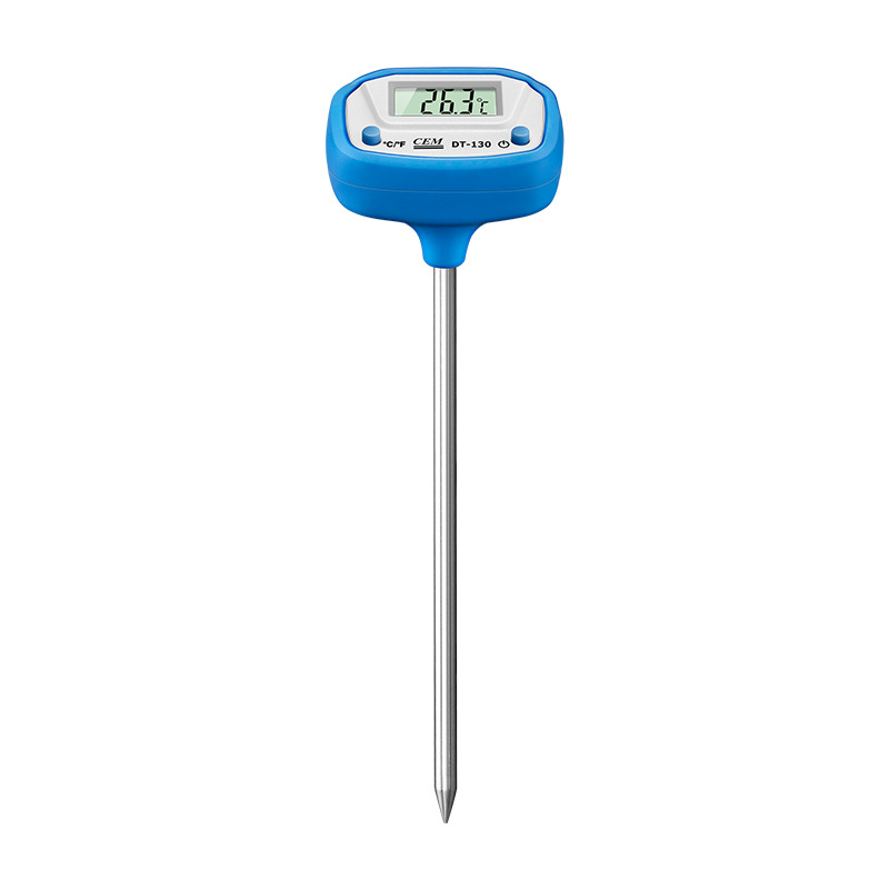 华盛昌针式笔式温度计宽量程多用泛园艺土壤液体测量DT-130