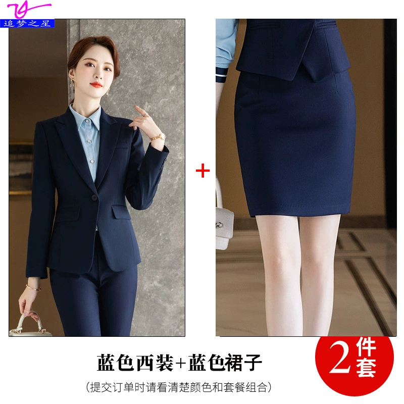 Комплект, модный классический пиджак-suit для офиса для работы, коллекция 2021 года, осень, корейский стиль