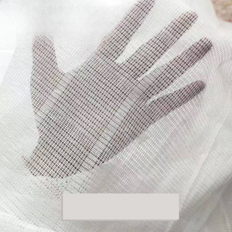 Lotus Mosquito Net Double Line Old-Fashioned Pure Cotton Gauze Mosquito Net Thickened Encrypted Mosquito Net Rod Mosquito Net Student Dormitory Bunk Bed