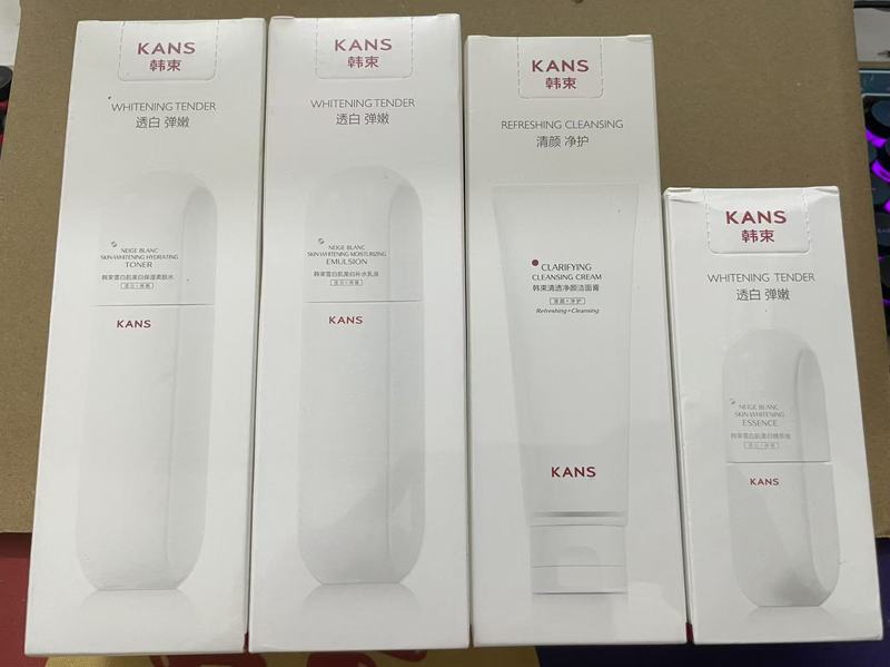 Han Shu Bai Man Yao 5点セット ウォーターローションセット 美白・美白・保湿 スキンケア用品 フェイスクリーム 洗顔料 個包装|undefined