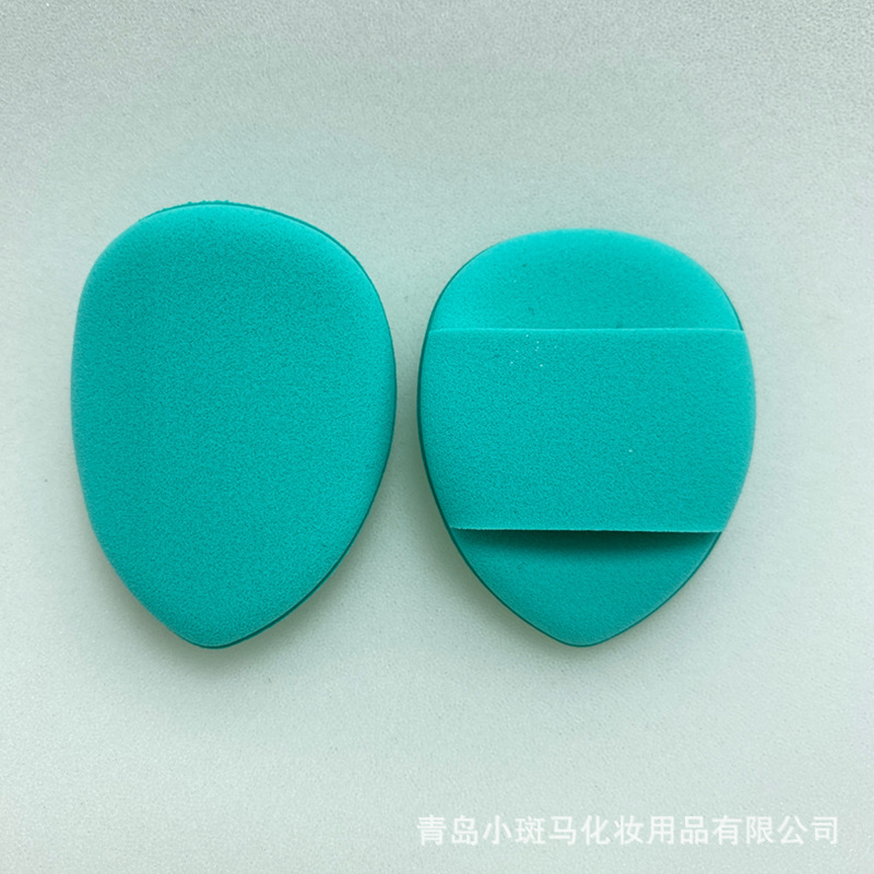 指先パフミニクッションパフ乾湿両用小水滴カバートランペット指マントーbbパフ|undefined