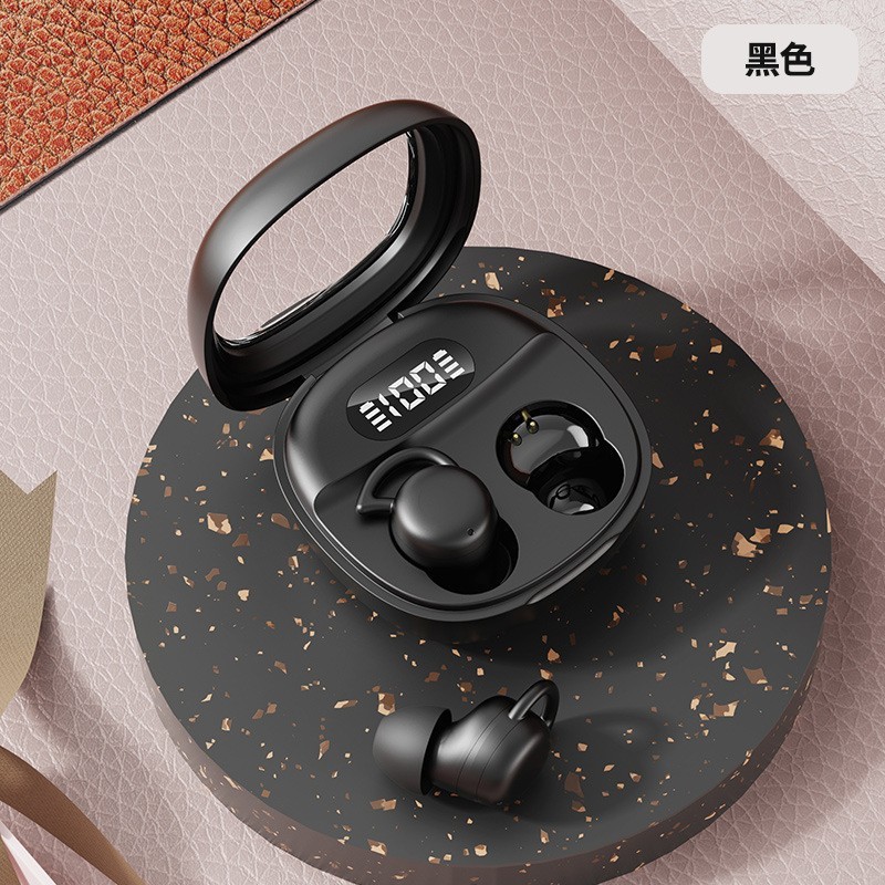 X55隐形睡眠耳机骨传导迷你超小降噪数显超长续航马卡龙蓝牙批发|undefined
