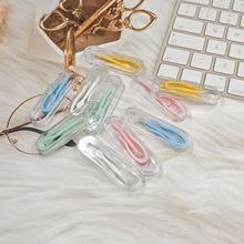 透明隐形眼镜盒批发配件美瞳盒一体夹棒伴侣盒佩戴棒收纳盒护眼