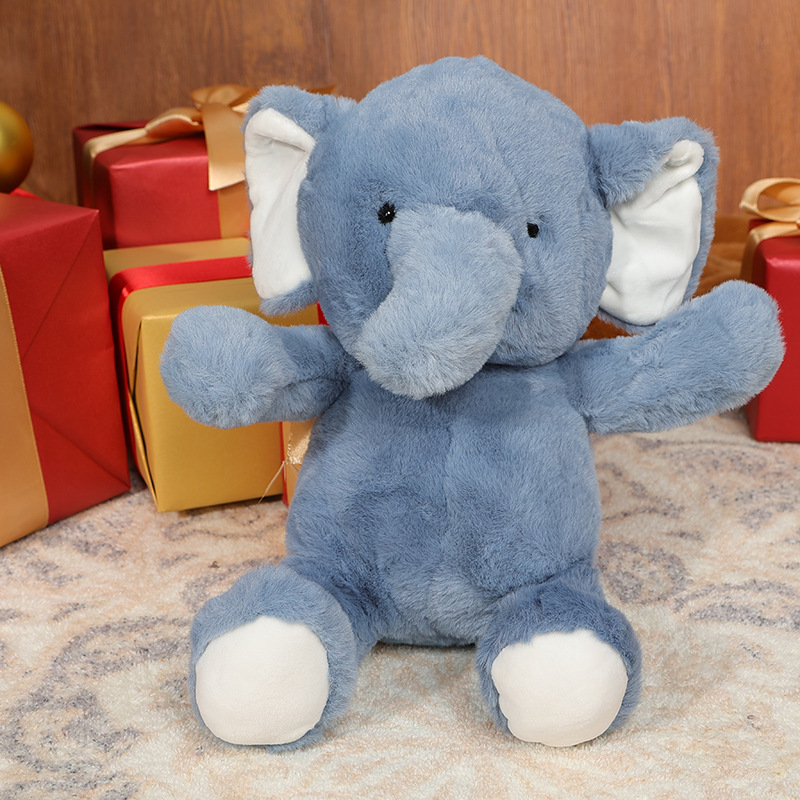 抖音市场热销可爱动物毛绒玩具熊猫公仔儿童新年礼物大象猴子玩偶