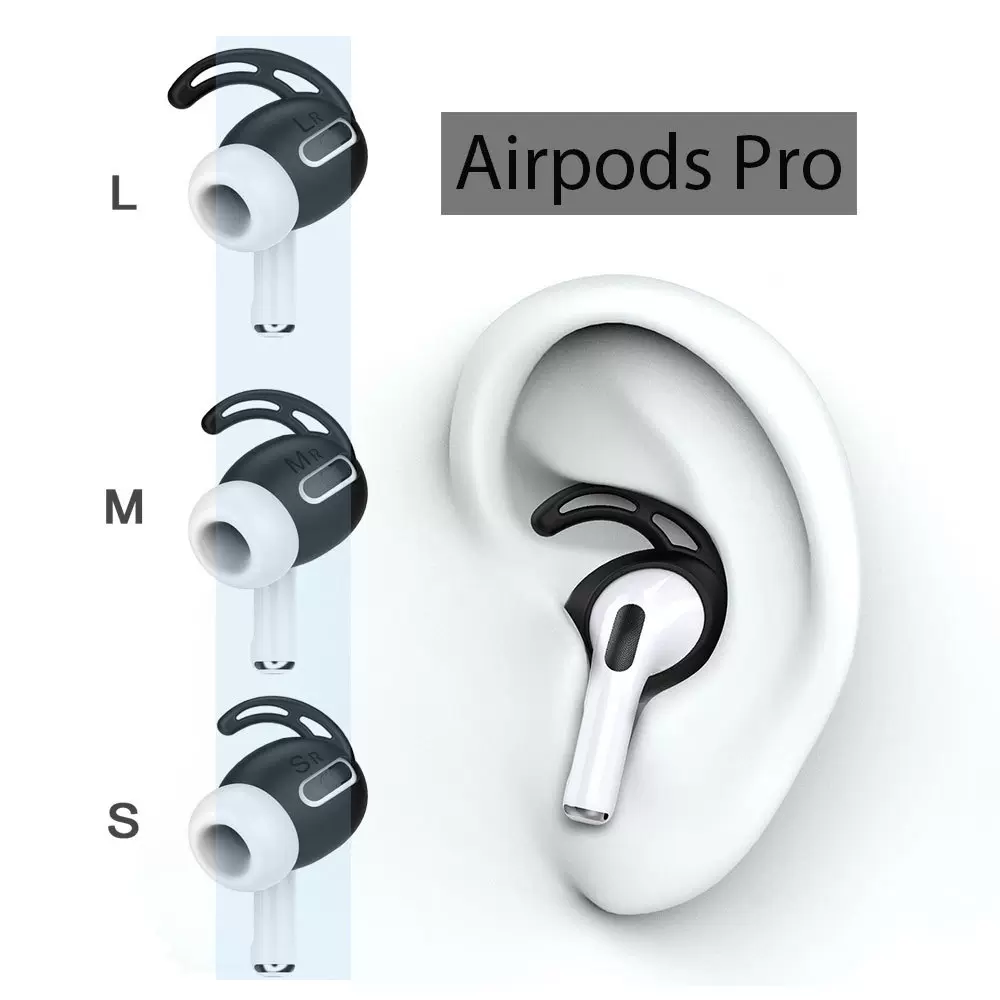 适用AirPods Pro硅胶耳机套苹果3代耳塞防滑保护套防脱落耳帽