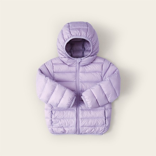 Children's lightweight 90% white duck down new national standard down jacket ultra-light ultra-high down travel stowable carrying bag