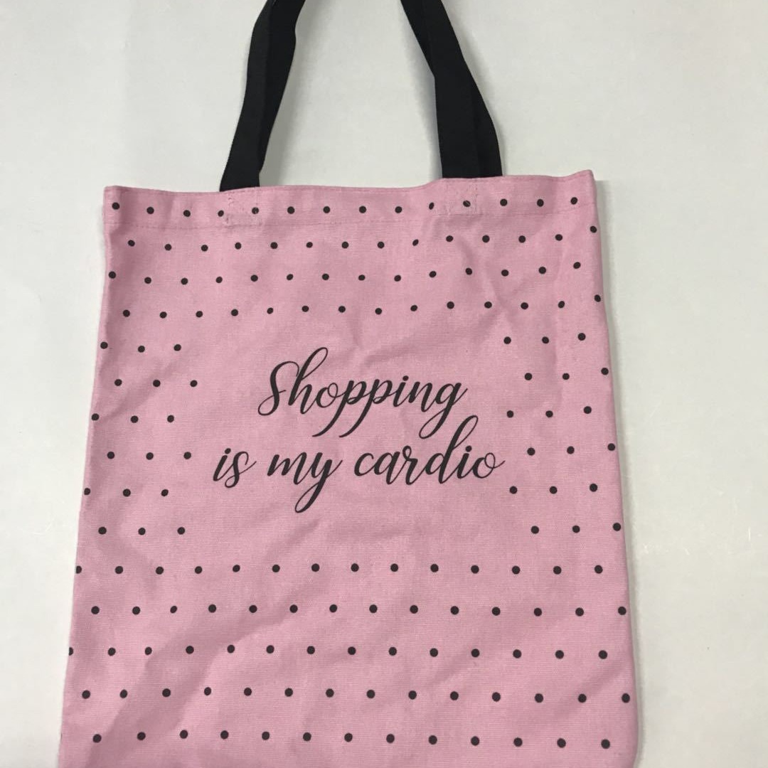 广州运美帆布手提袋可印logo棉布袋创意印花广告购物袋定单肩包