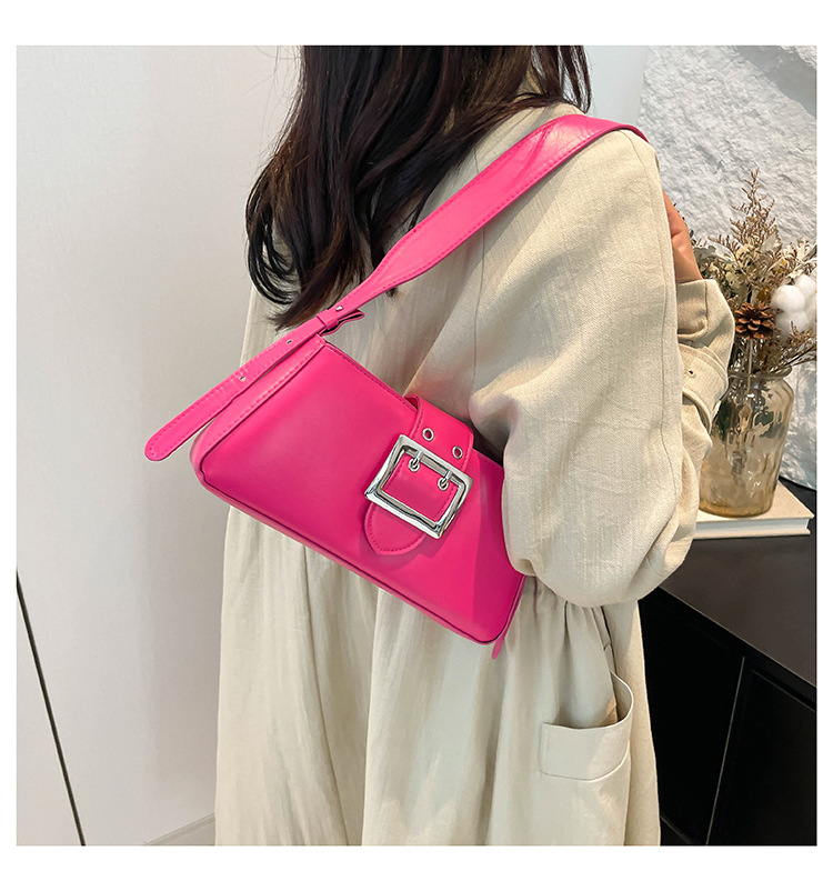 Uformell armhule for kvinner 2024 Ny enkel fransk pinne Fasjonabel vestlig stil Håndholdt pendlerskulder liten firkantet_voghion.com