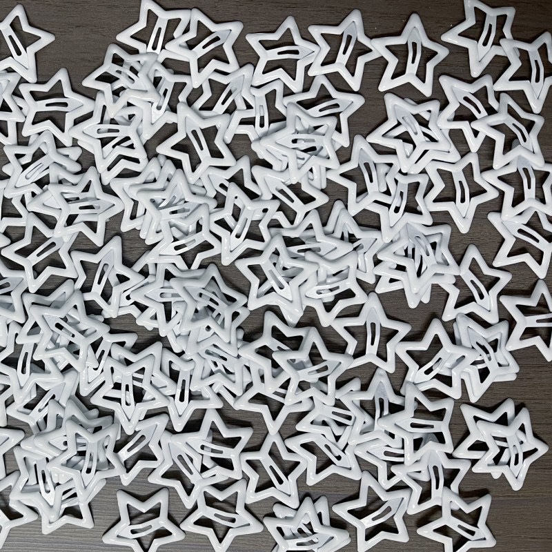 SKU图_星星发夹白色SL-60017