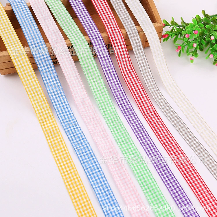 Фабрика спот цветной клетчатый ремень цветочная упаковка DIY подарок бант аксессуары подарочная коробка для упаковки одежды