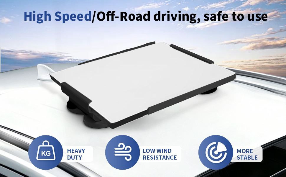 Cross-border best-selling mini car roof magnetic mount - Magnetic installation kit - Suitable for cars and boats