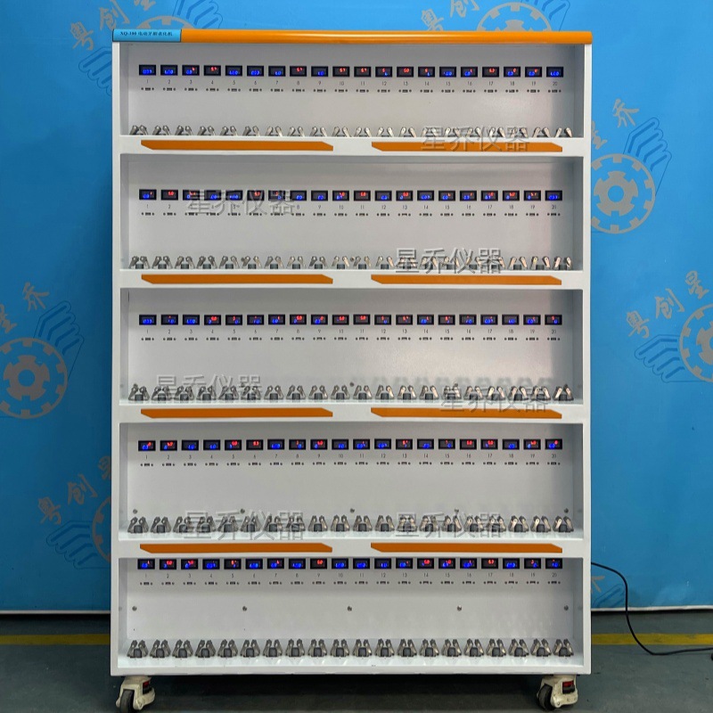 电动牙刷老化测试架视频