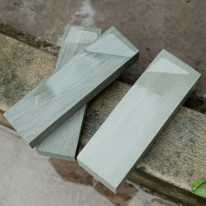 Piedra de molienda natural casera antigua piedra de molienda especial para cocinero nuevo afilador de cuchillo afilador de piedra natural