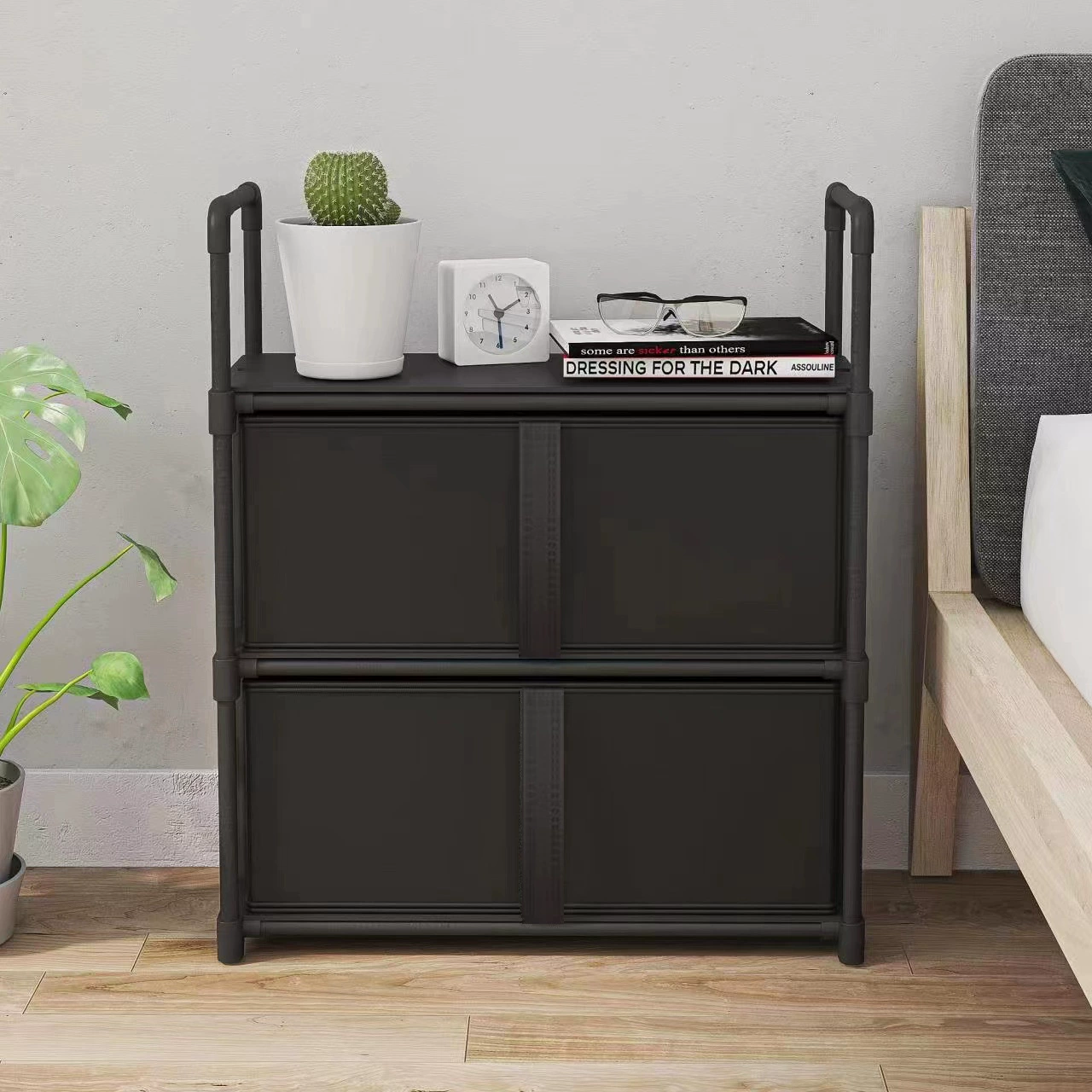 Внешняя торговля Новые продукты Простая тумбочка держатель ящика подставка для спальни