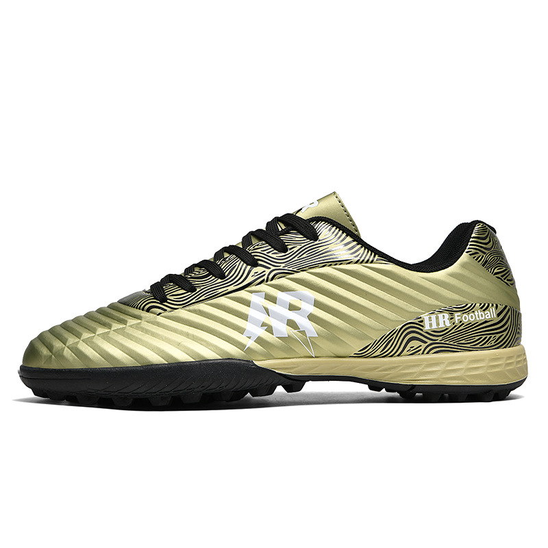 Zapatos de entrenamiento de clavos transfronterizos para hombres y mujeres, zapatos de fútbol juveniles de escuela secundaria, fábrica directa de fútbol