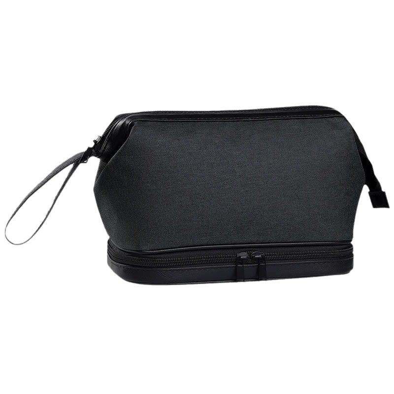 Bolsa de lavado impermeable para hombres, bolsa de separación portátil seca y húmeda, bolsa de almacenamiento de tela Oxford, viajes al aire libre