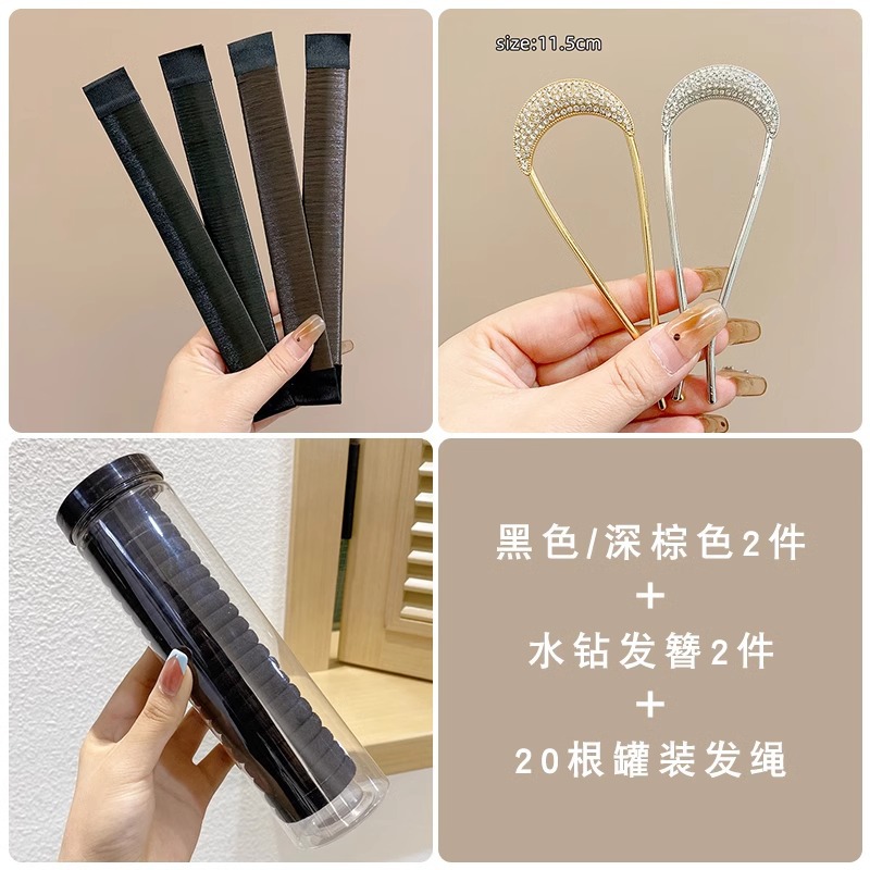 Cabeza de bola rizador de pelo rizado horquilla de pelo hembra rizador de pelo adulto anillo de pelo lazo de pelo 2024 nuevo rizador de pelo artefacto