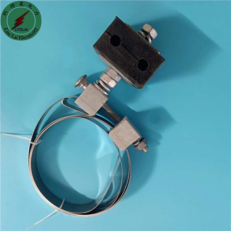 利特莱引下线夹金具 ADSS光缆引下线夹 杆用紧固夹具