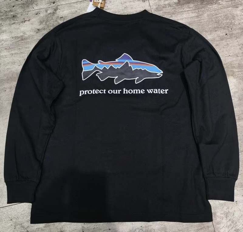 パタゴニア Patagonia クラシック フライング フィッシュ メンズ レディース カップル アウトドア レジャー Tシャツ 高品質|undefined