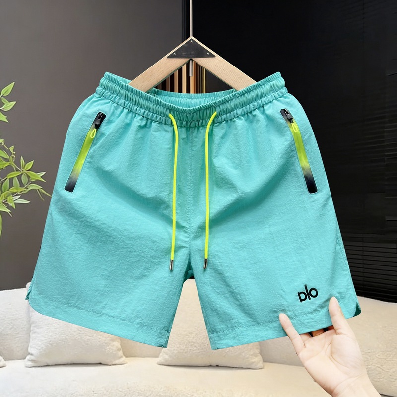 【European Luxury】Summer High-Quality Designer Letter-Print Men's Shorts, Thin Casual Five-Point Shorts