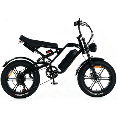 Customized Cross-Border Foreign Trade 20inch Off-Road Lithium Battery Electric Motorcycle Two-Wheel Electric Vehicle Motorcycle Bicycle Electric Vehicle (Elektrikli motosikletlər)