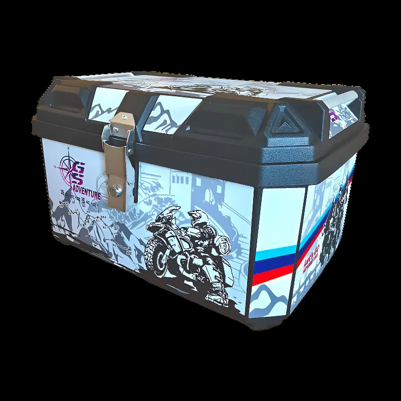 通用摩托车尾箱电动车后备箱超大容量外卖箱非铝合金储物箱防水|undefined
