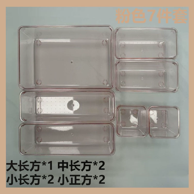 Storage box, table capacious plastic stationery, classification