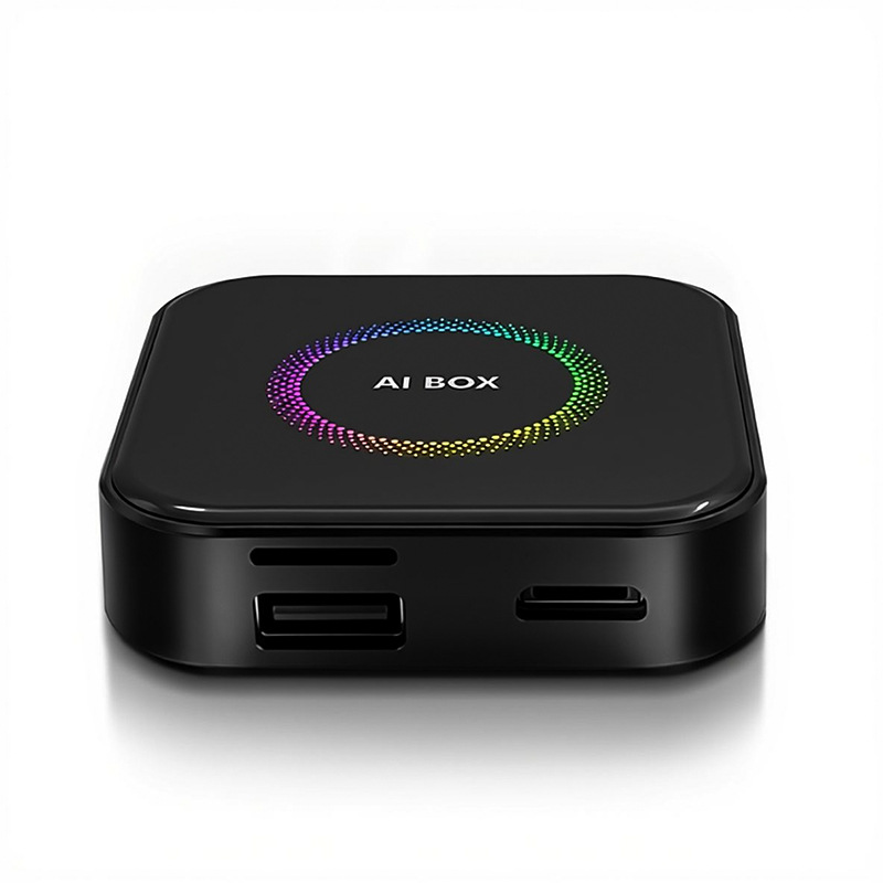 Three-In-One Wired to Wireless Carplay Box, Car-Machine Connectivity Box, Screen Mirroring, Smart Car Adapter