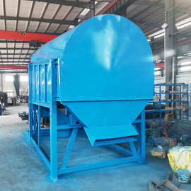 1530型滚筒筛半封闭式筛分机图片干筛石粉回转筛双层单层筛无轴