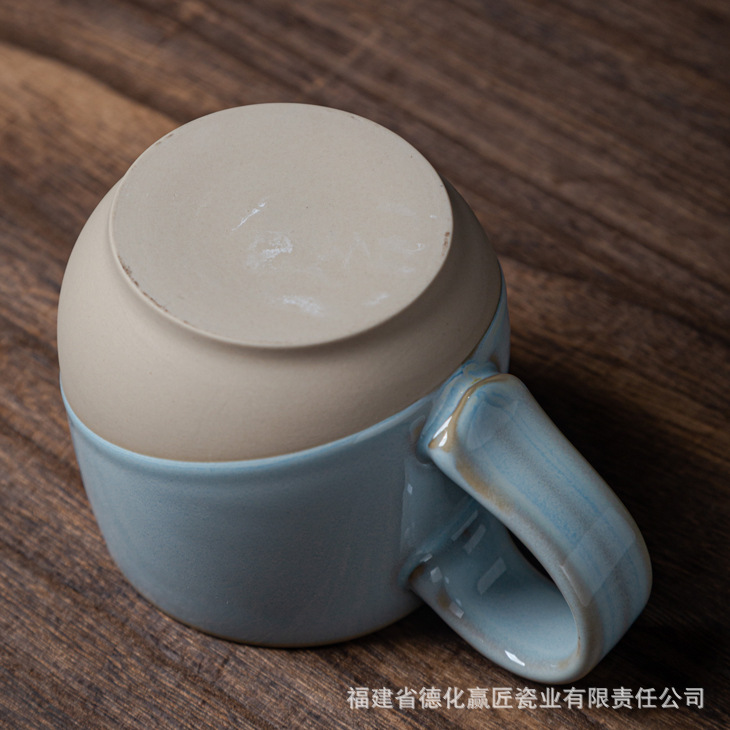 [Productos originales de cola única sbk] Taza de vitalidad azul [Cerámica de alta gama] Viene con una taza de agua de gas de hadas
