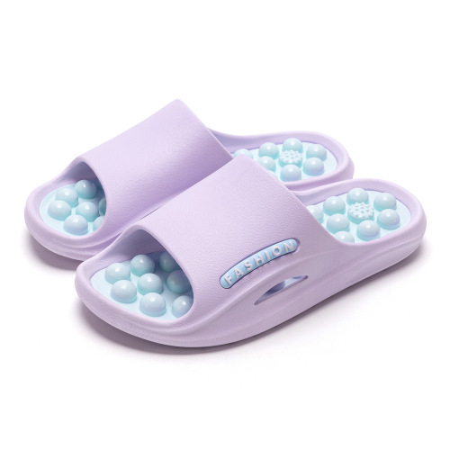 Lida Nai Massage Slippers Women's 2025 Model Home Indoor Non-slip Bathroom Health Foot Reflexology Cool Slippers for Men