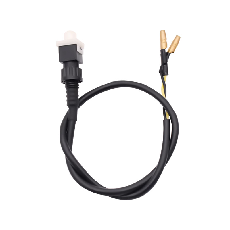 Luz de freno de vehículo eléctrico interruptor de apagado freno cuadrado batería eléctrica triciclo cable roto interruptor de freno de tambor