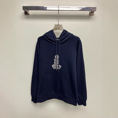 Nanyou Haute Couture 25年トレンドブランドレディース植毛アンカーロゴレタープリント長袖スウェットシャツ