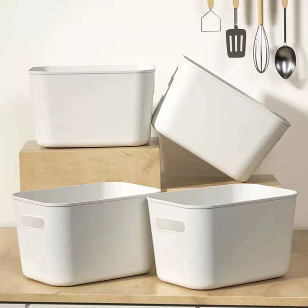 No. 4 Storage Box Children's Toys Storage Basket Student Dormitory Snacks Underwear Pantyhose Kitchen Sundries Storage Box