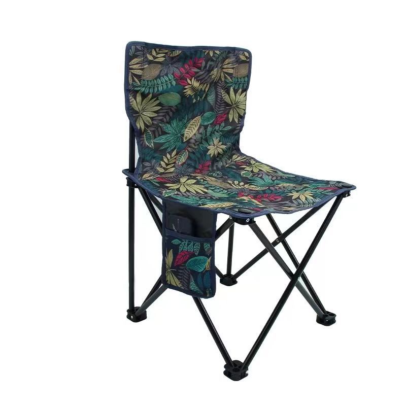 Silla con Respaldo, Taburete para Exteriores, Juego de Sillas Plegables, Asiento Portátil, Fabricante, Hogar, Camping, Pesca, Taburete Artístico image 8