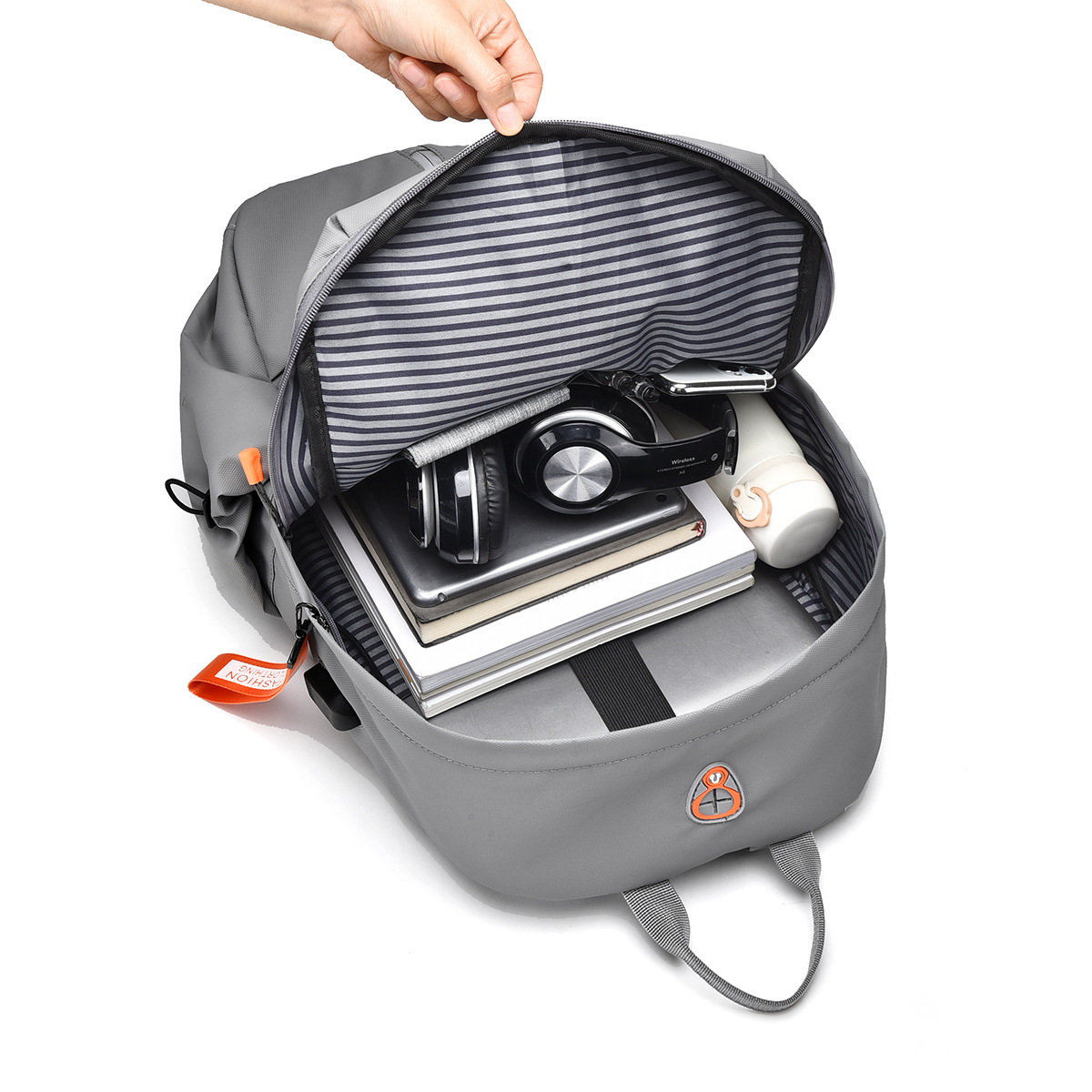 Mochila simple al aire libre de 15,6 pulgadas nueva mochila de estudiante versátil hombres y mujeres de negocios mochila de moda de gran capacidad