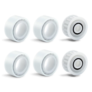 4 pieces with 2 pieces with pulley gear replacement parts compatible with Maytronics Dolphin