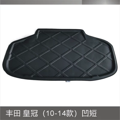 Trunk Mat Corolla Corolla Prado Zhiruis - toyota-crown-10-14-models-concave-short-black