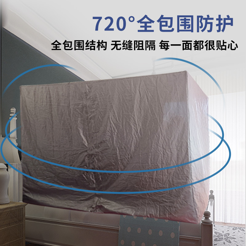 Anti-radiation mosquito net home anti-electromagnetic radiation radar base station anti-wifi router radiation shielding tent bedroom