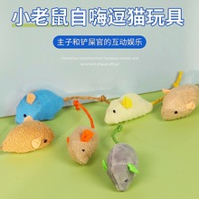 猫咪玩具小老鼠内含猫薄荷耐抓耐咬逗猫玩具自嗨磨牙毛绒猫玩具