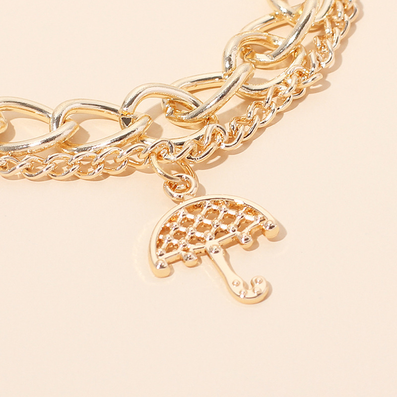 21g Weight Bracelets Classification Anniversary, Business, Travel Occasion Women'S Gender Fashion Metal Multi-layer Bracelet Set 7