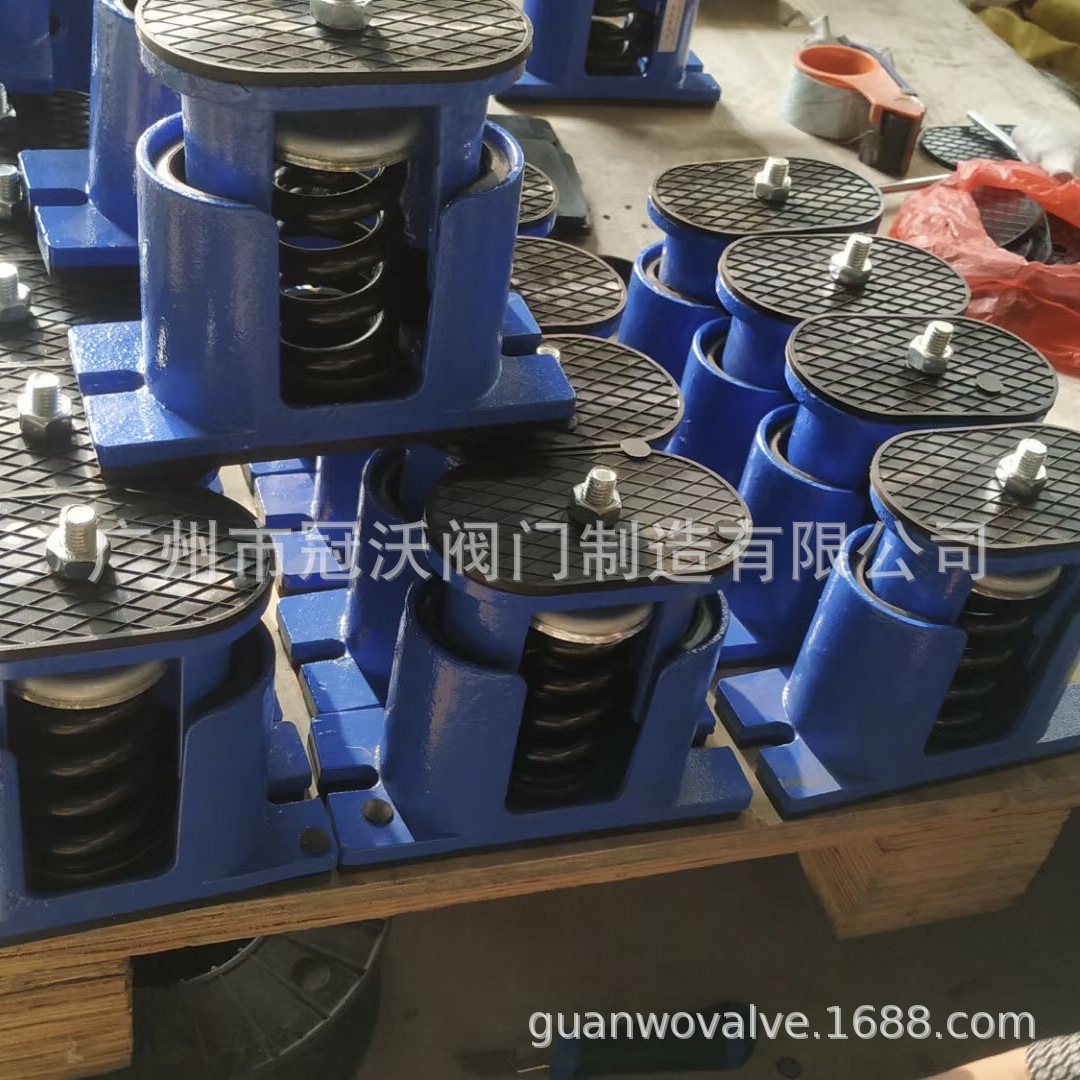 松江JB型铝合金坐式风机阻尼弹簧减震器离心机小型机械设备减振器