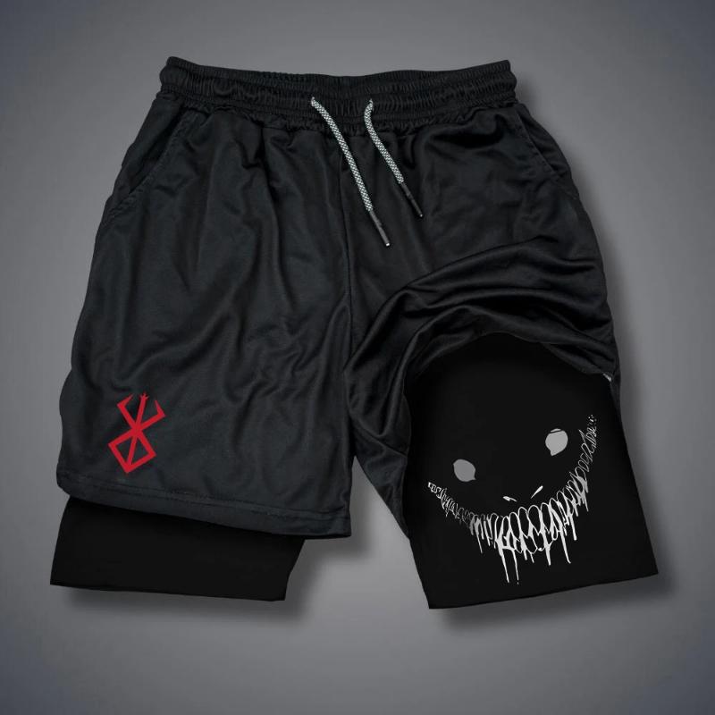 Z9077 代發速賣通亞馬遜跨境新款運動褲夏季男士跑步短褲 健